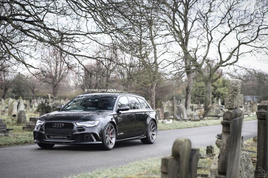  Audi RS6 Avant on ADV.1 Wheels (ADV08TRACK) 2015 года  (фото 1 из 19)